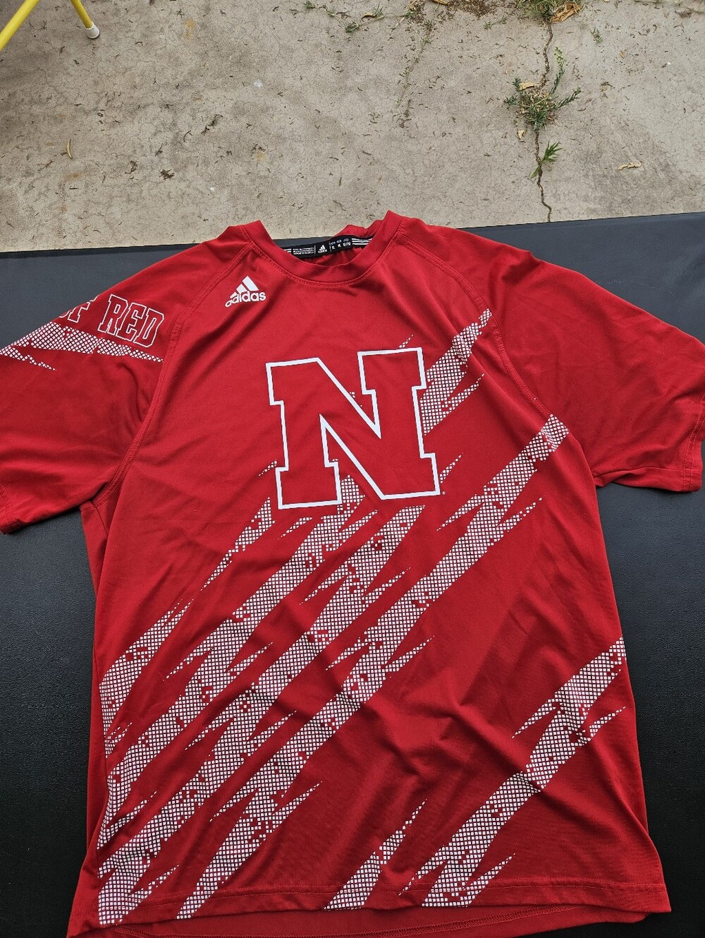 Nebraska Huskers Y2K Adidas Soccer Jersey
